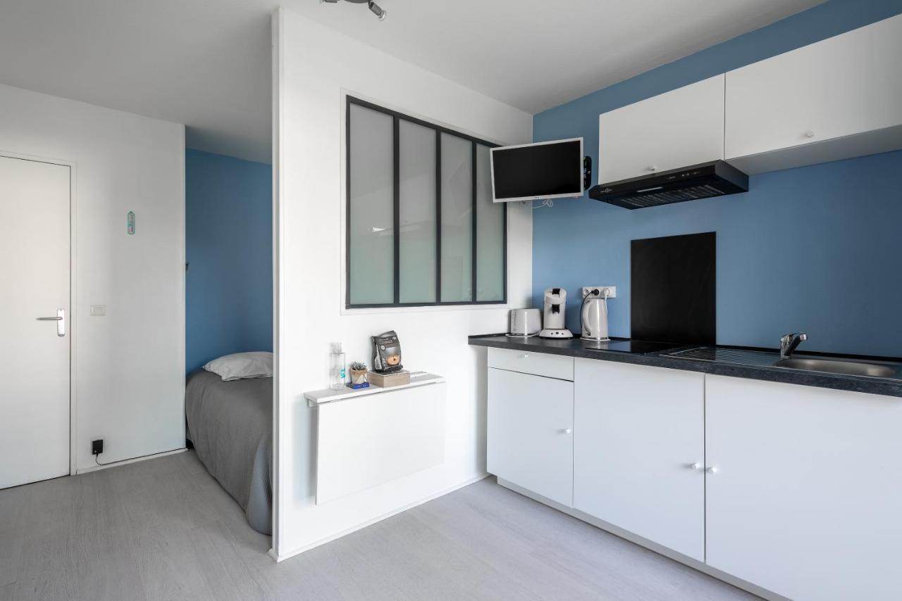 Studio Avec Loggia - A 200M De La Plage - Parking Courseulles-sur-Mer Eksteriør bilde