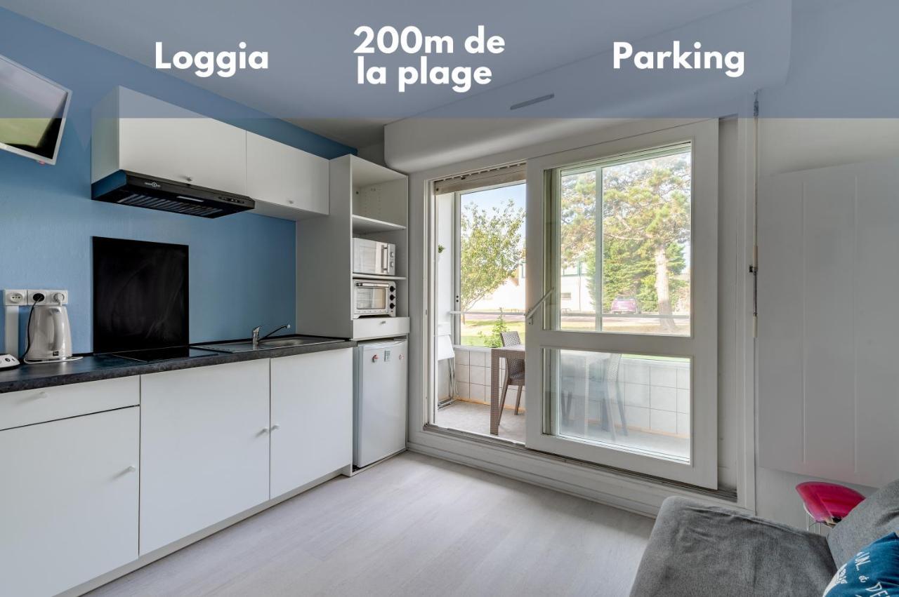 Studio Avec Loggia - A 200M De La Plage - Parking Courseulles-sur-Mer Eksteriør bilde